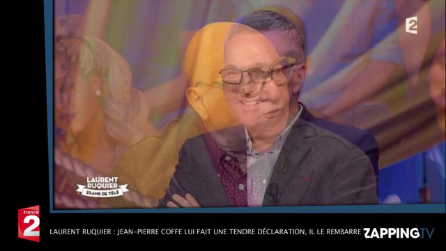 Laurent Ruquier : Jean-Pierre Coffe lui fait une tendre déclaration, il le rembarre sèchement ! (Vidéo)