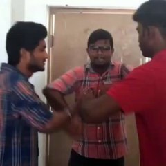 Funny Slaped his Boy :-)