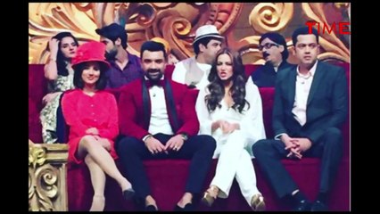 Kamaal R Khan dancing on Comedy Nights Bachao 6th February 2016