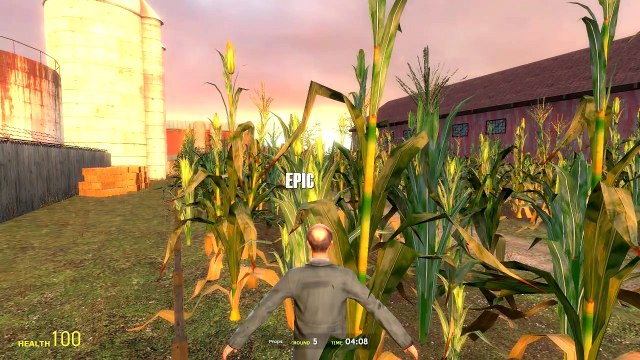 Gmod Cheeseburgers, Scarecrows, and Axes (Garrys Mod Prop Hunt Funny Moments)