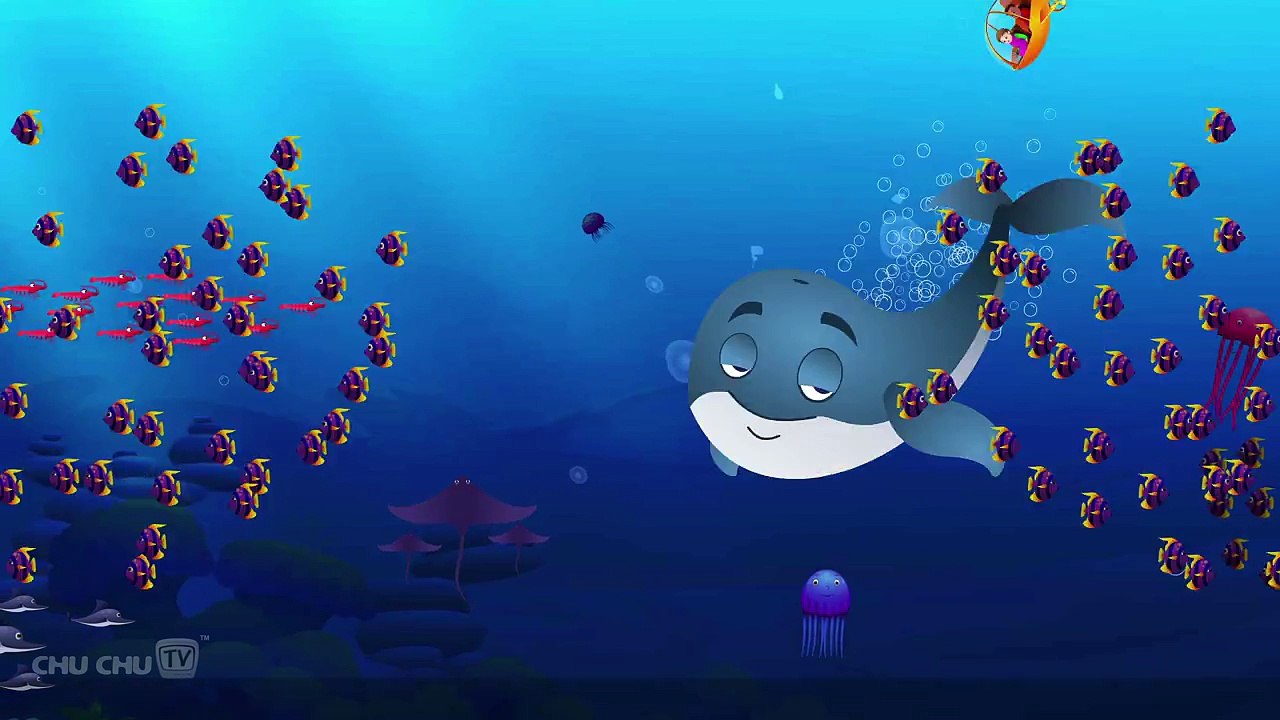 Blue Whale Nursery Rhyme - ChuChuTV Sea World - Animal Songs & Nursery Rhymes For Children