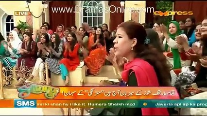 Hilarious Video of Fight Between Dr. Aamir Liaquat and Nadia Khan in a Live Morning Show
