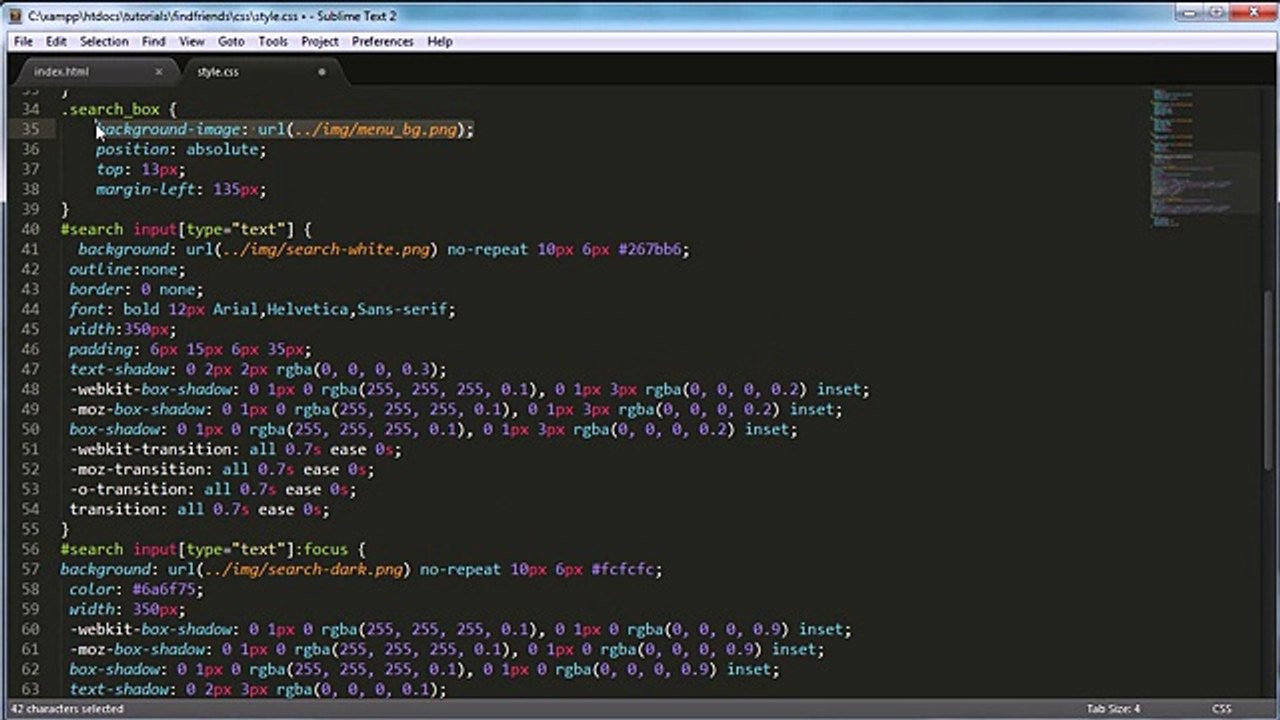 How to Make a Social Network from Scratch  Part 4 - Creating the Menu remake -