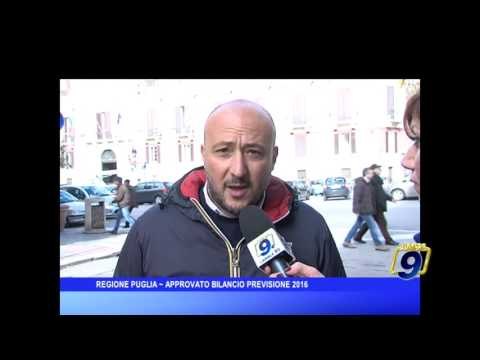 Regione Puglia | Approvato Bilancio di Previsione 2016