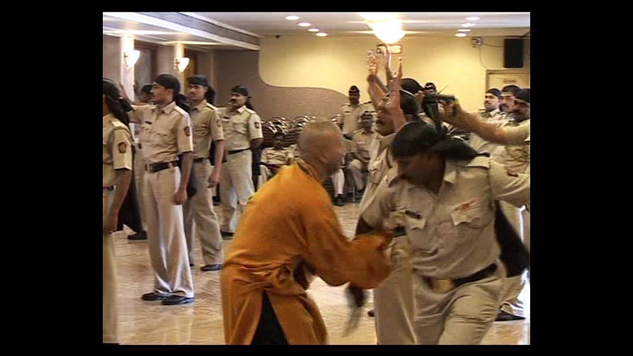 It is just a basic demo Grandmaster Shifuji Military Martial arts of Mumbai Police After attack
