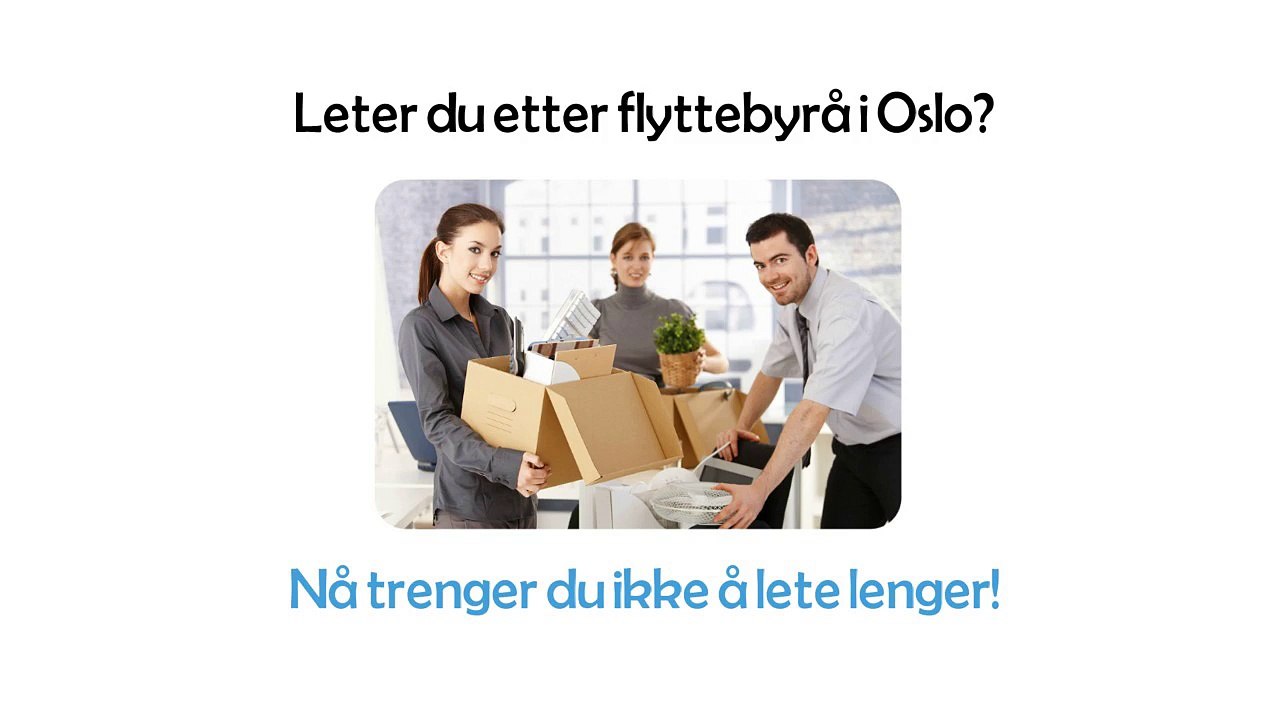 Flyttefirma Oslo