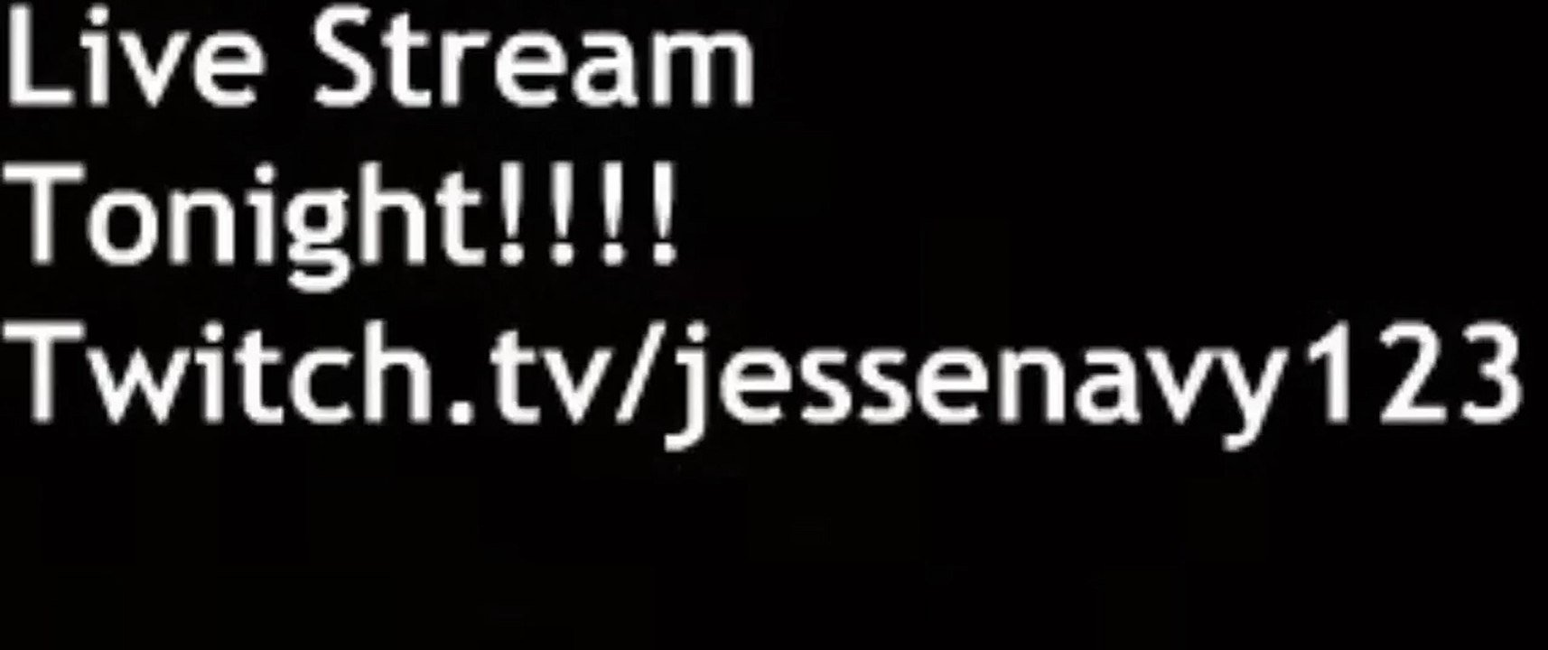LIVE STREAM TONIGHT! 3/22/14