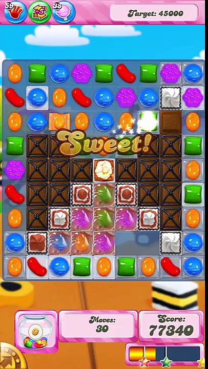 Candy Crush Saga Level 1367 No Booster 3 Stars