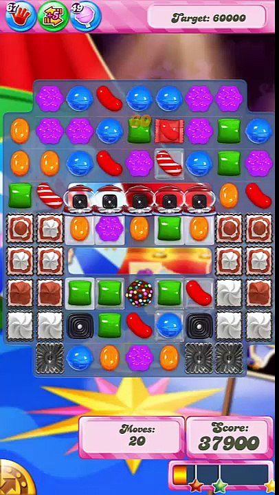 Candy Crush Saga Level 1382 No Booster
