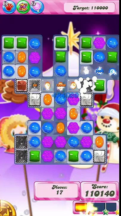 Candy Crush Saga Level 1386 No Booster