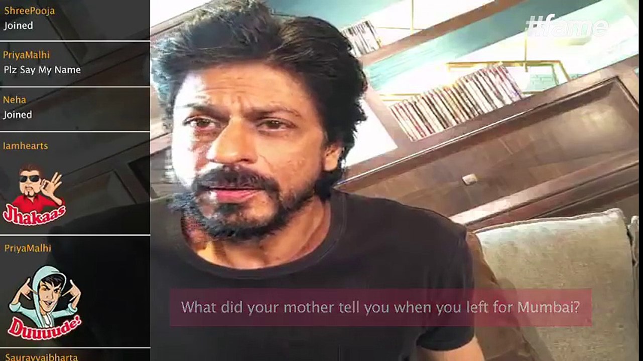 SRK’s mother’s advice to him when he left for Mumbai? | #SRKLiveOnFame