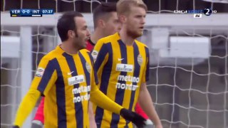 Jeison Murillo 0:1 | Hellas Verona v. Inter 07.02.2016 HD