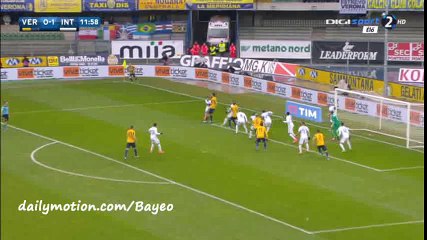 Filip Helander Goal HD - Verona 1-1 Inter - 07-02-2016