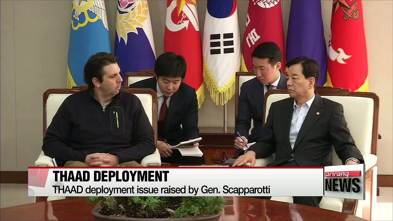 South Korea, U.S to discuss THAAD deployment