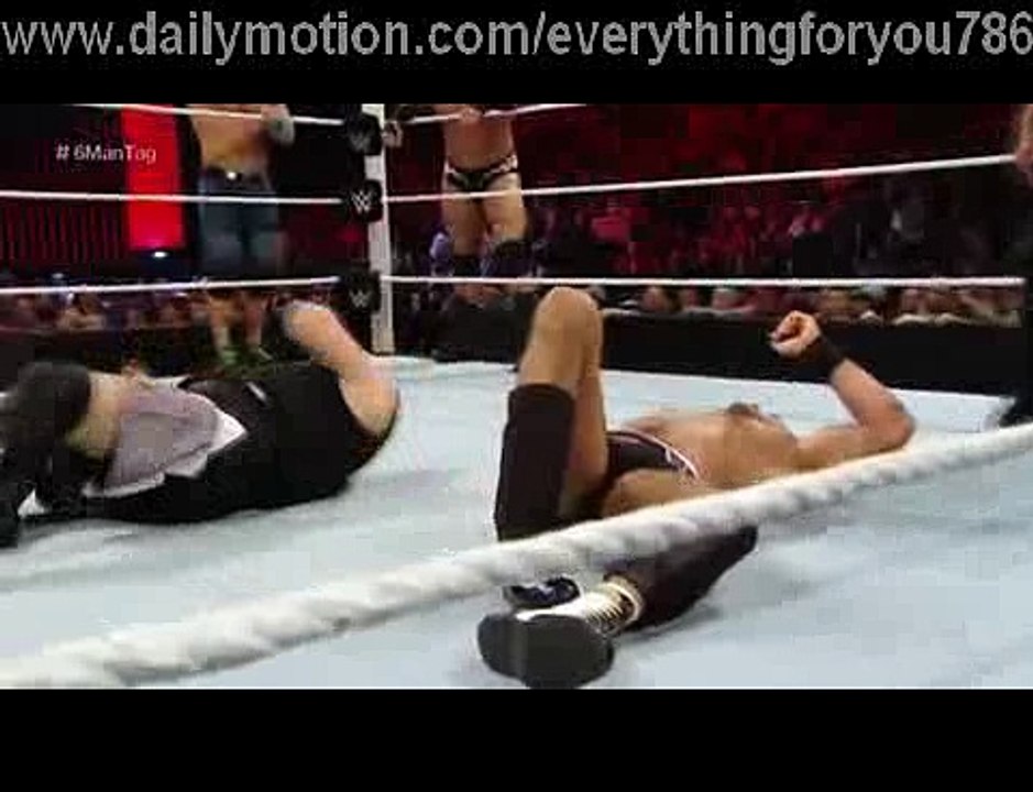 John Cena, Randy Orton & Cesaro vs. Kevin Owens, Sheamus & Rusev_ Raw - Part-2