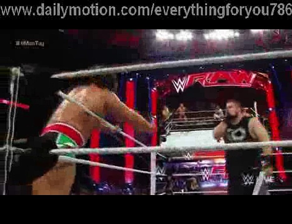 John Cena, Randy Orton & Cesaro vs. Kevin Owens, Sheamus & Rusev_ Raw - Part-3