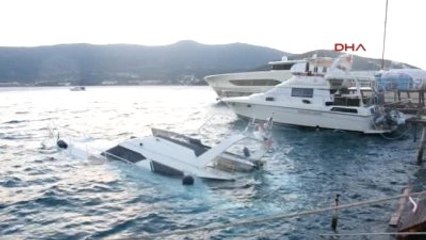 Bodrum Kuvvetli Fırtına Bodrum' U Vurdu