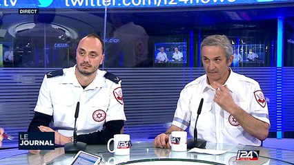 Bruno Lellouche et Victor Wintz, secouristes Magen Adom, témoignent