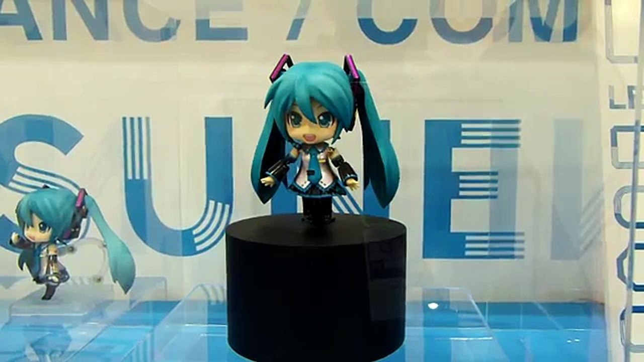 ワンフェスで展示された話しかけると歌い踊る初音ミク「HATSUNE MIKU by iDoll x Nendoroid」（ワンダーフェスティバル2016［冬］）