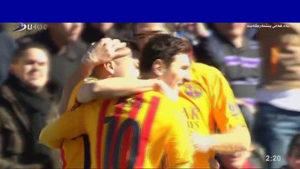 اهداف مباراة برشلونة وليفانتي