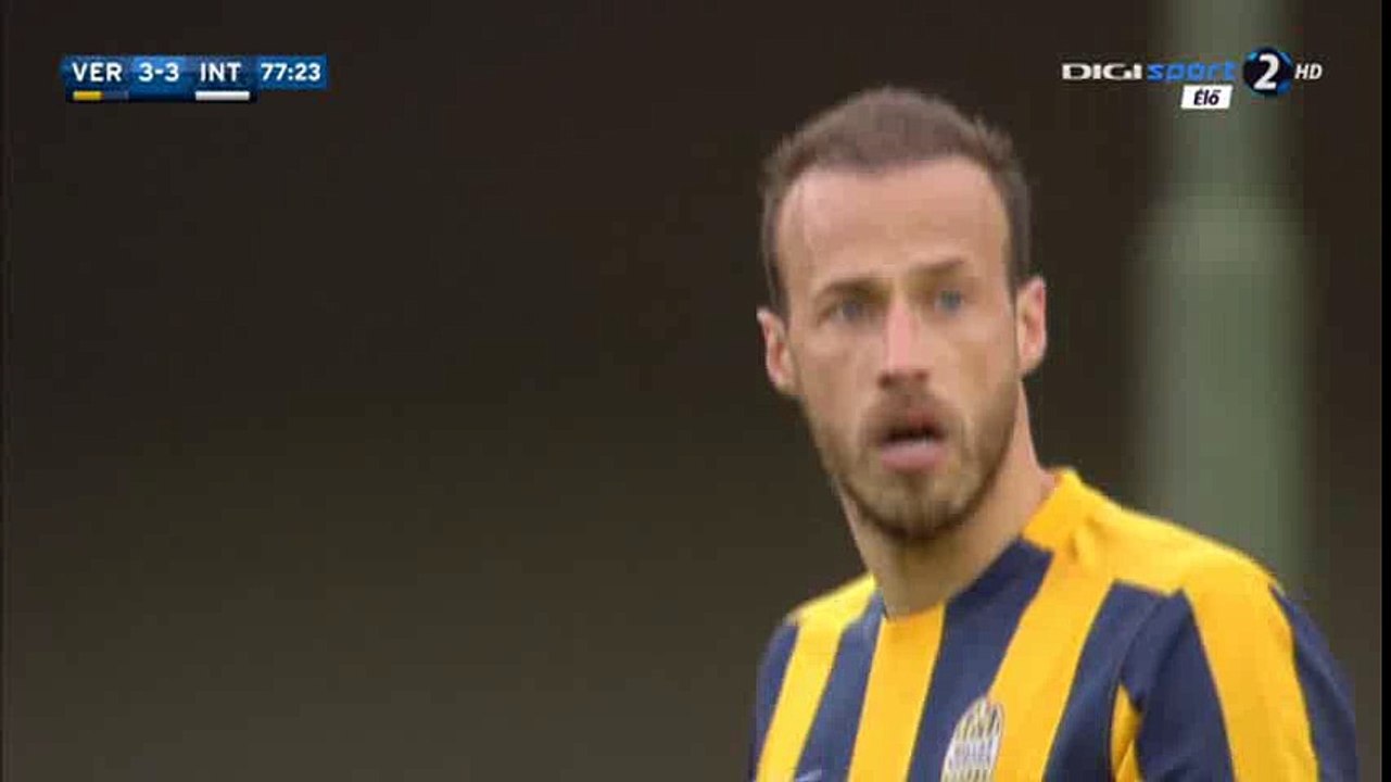 Ivan Perisic Goal HD - Verona 3-3 Inter - 07-02-2016