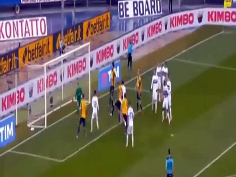 Artur Ionita Goal   Verona vs Inter Milan 3 1 Serie A 2016 HD[1]