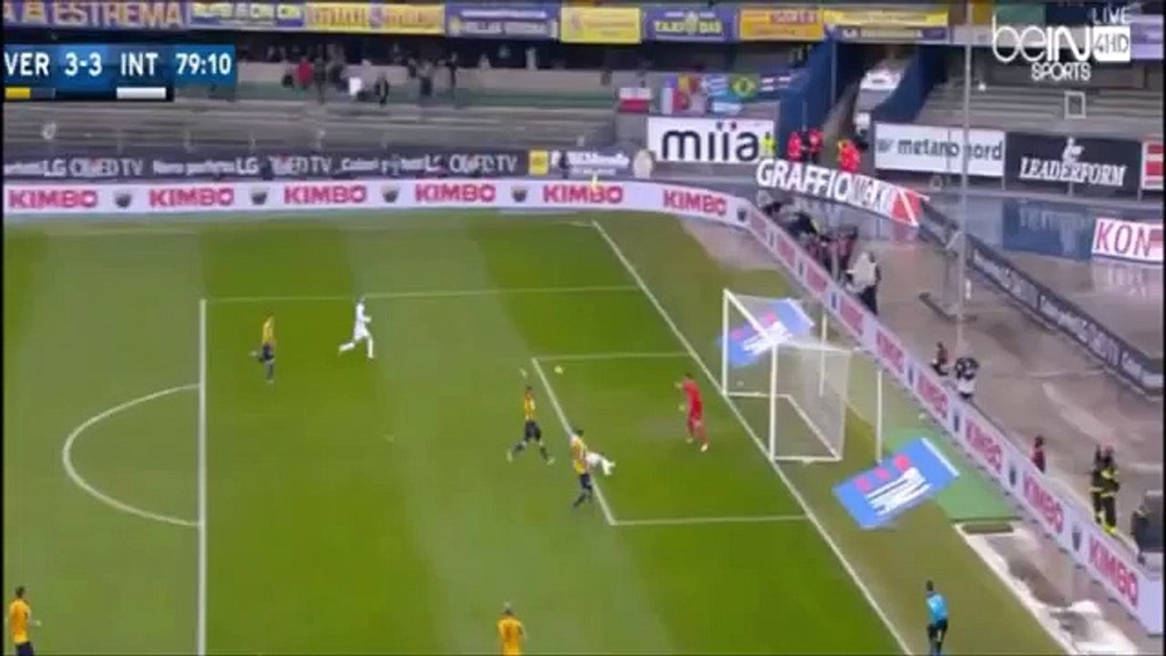 Inter Milan Vs Hellas Verona 3-3 All GoalsHD (07022016)