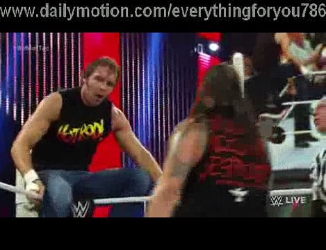 Roman Reigns, Dean Ambrose & Randy Orton vs. Bray Wyatt, Luke Harper & Sheamus_ Raw - 1