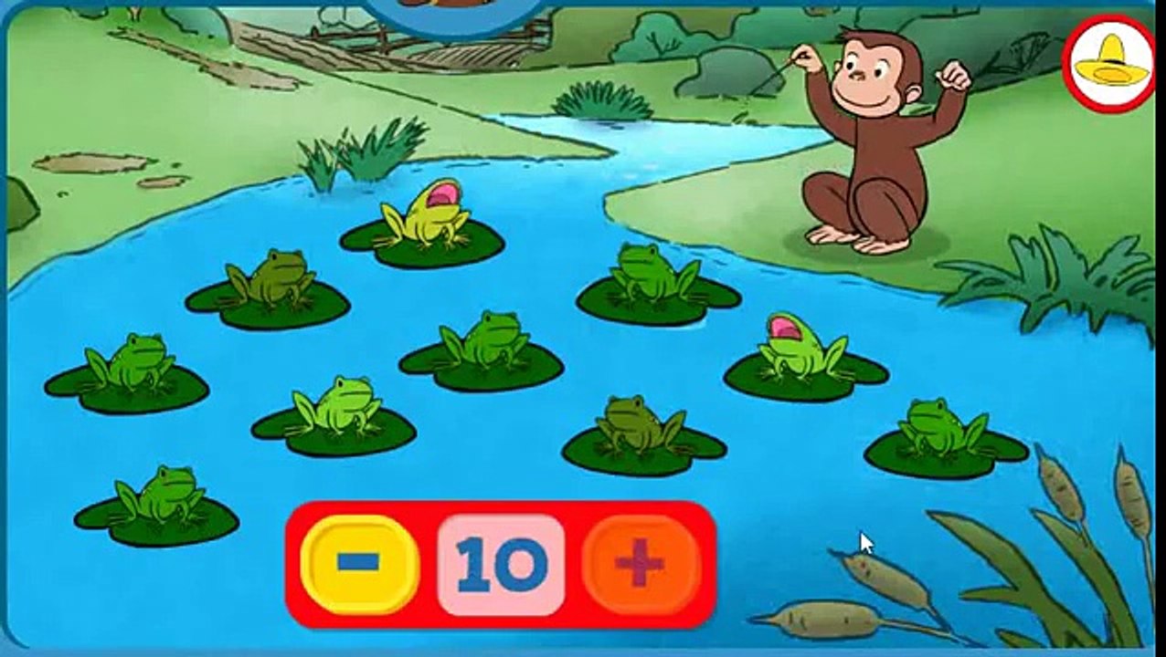 Curious George es el maestro de las ranas! Jorge el curioso español (Curious George spanish)