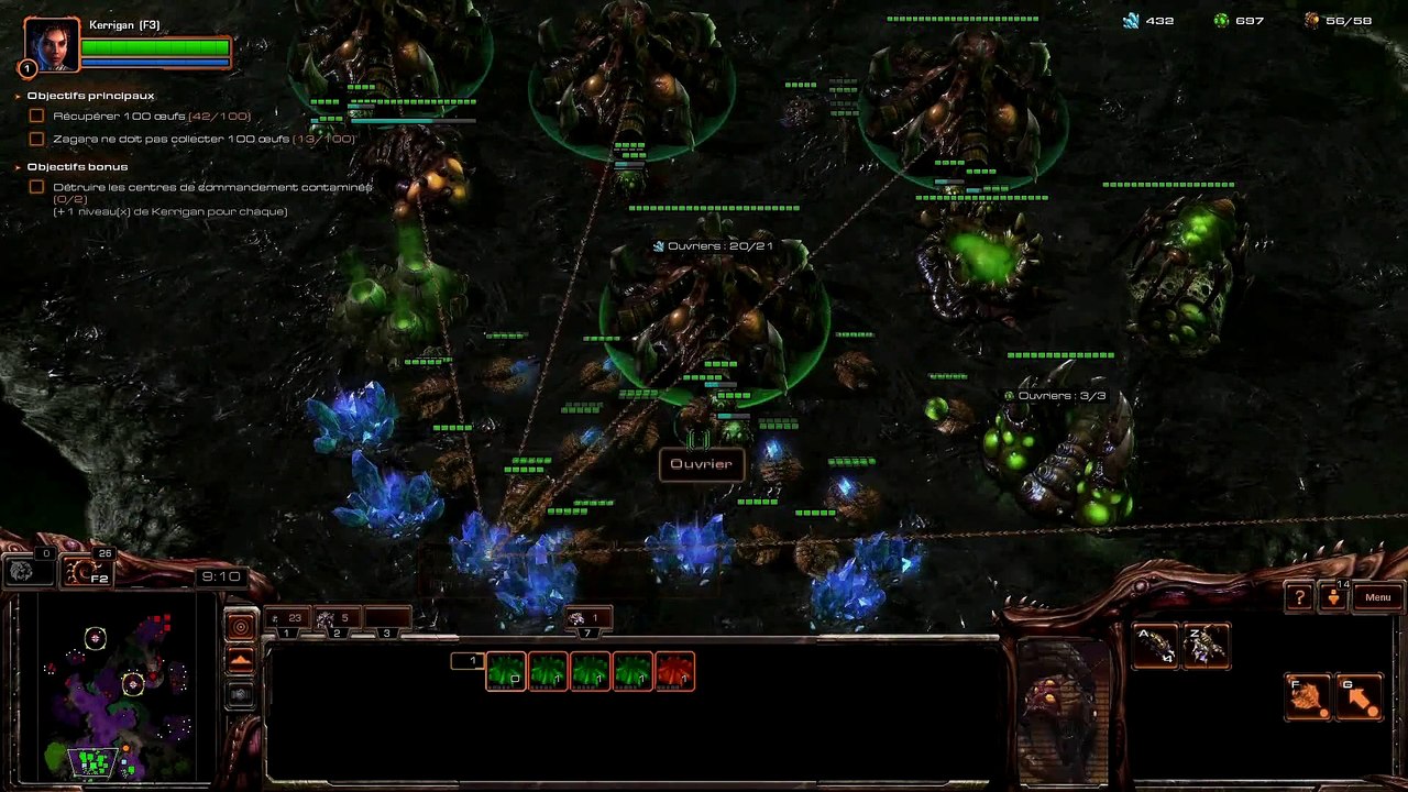 Campagne Starcraft 2 Heart of the Swarm - Mission n°4 - Domination 2016