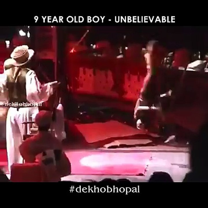 9 years old boy un believeable