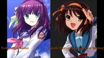 Personajes de mangas/animes parecidos