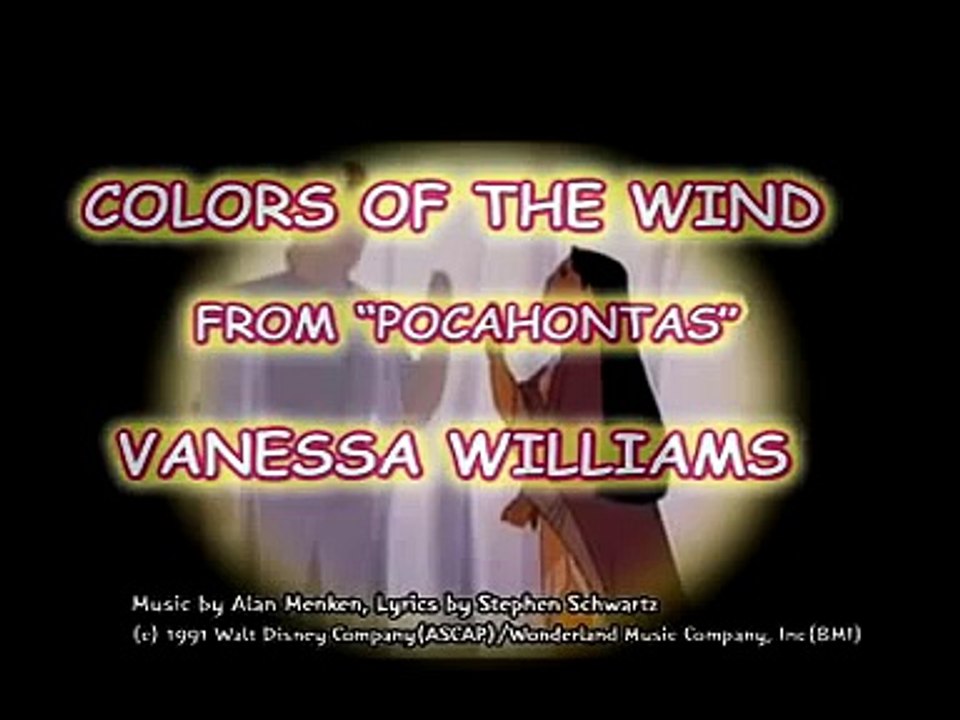 Colors of the Wind by Vanessa Williams
