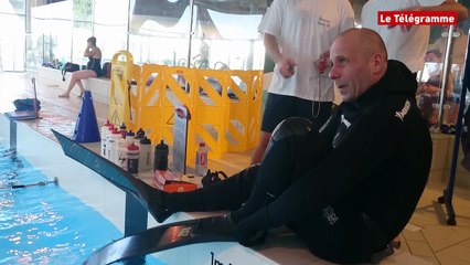 Lannion. Pascal Mazé parti pour un record du monde en apnée