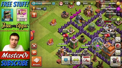 LEVEL UP YOUR WALLS _ Clash Of Clans _ MAX Town Hall 7 - Part 9