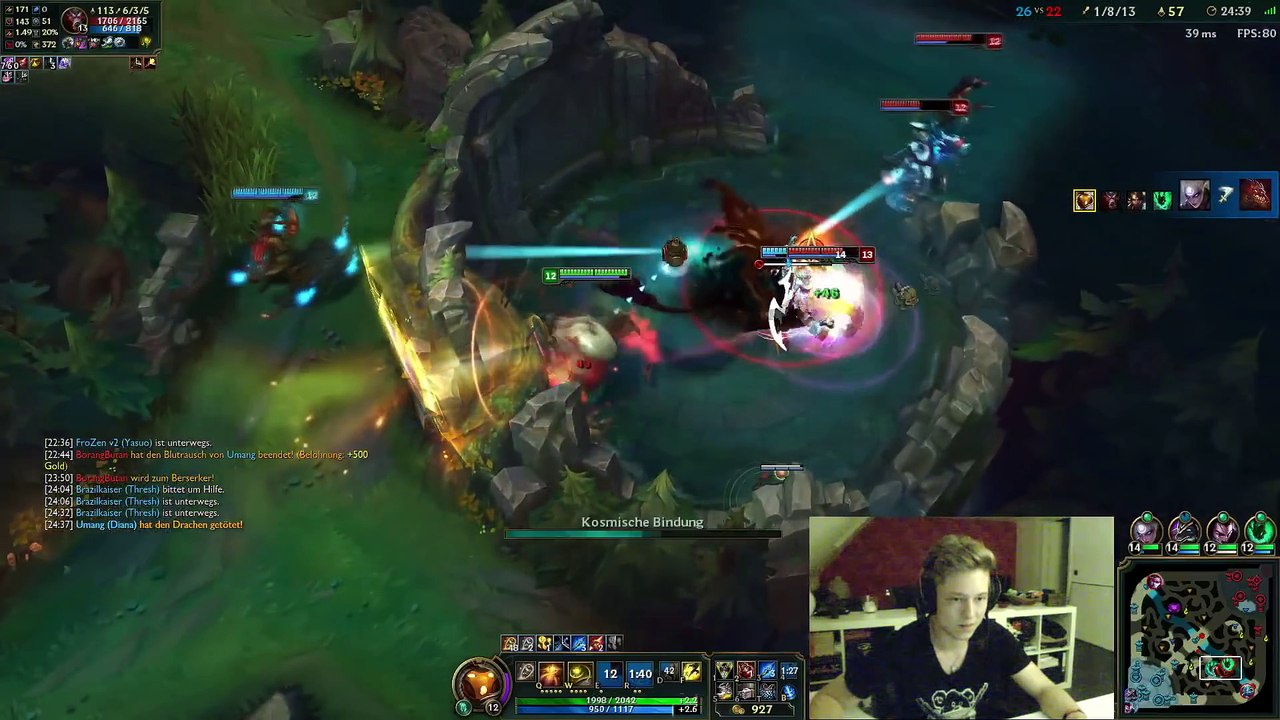 Most Epic Bard Dragon Steals - League of Legends [German] (1080p)