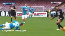 Raffaele Bianco  Horror Foul RED CARD Napoli v. Carpi - 07-02-2016