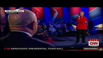 FULL CNN Democratic Presidential Town Hall Hillary Clinton P2, Iowa Jan. 25, 2016