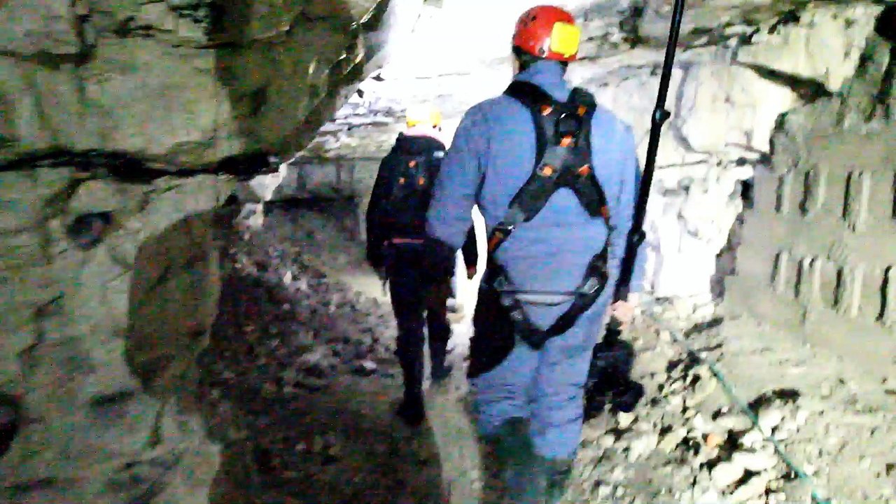 Visite des souterrains à Longpré-les-Corps-Saints