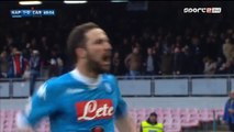 1-0 Gonzalo Higuaín Penalty Goal Italy  Serie A - 07.02.2016, SSC Napoli 1-0 Carpi FC
