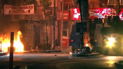 Okmeydanı'nda olaylı gece