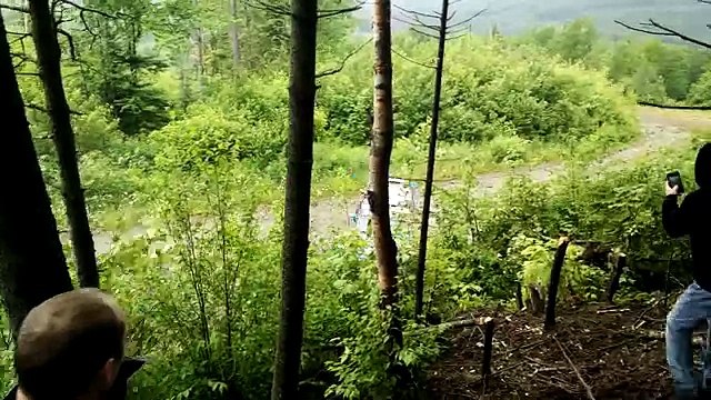 Ken Block Crash New England Forest Rally 2015