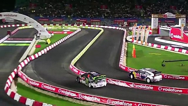 Ken Block vs Kimi Raikkonen Rally Portugal- TIE!