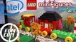 Lego Minifigures Online | Duplo Toy Train | Intel Lets Play | Blind Bag Opening & Online