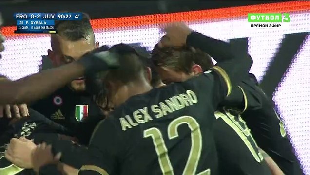 0-2 Paulo Dybala Goal - Frosinone Calcio 0-2 Juventus FC -07.02.2016