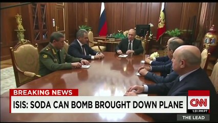 ISIS claims they used soda can bomb in Metrojet crash