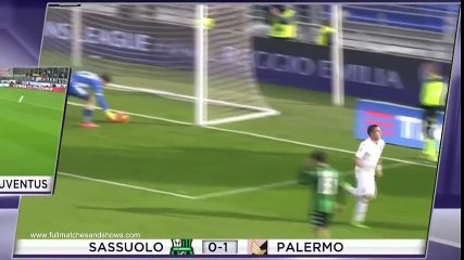 Sassuolo 2-2 Palermo Highlights HD Serie A 07.02.2016