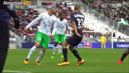 الهدف الاول لـ أسامة الطنان في الدوري الفرنسي على بوردو