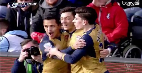 أهداف بورنموث 0-2 آرسنال