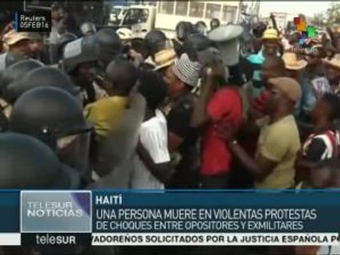 Haití vive un clima de tensión frente a la incertidumbre política